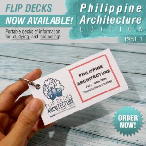 A04 Philippine Architecture Part 1 Flip Deck