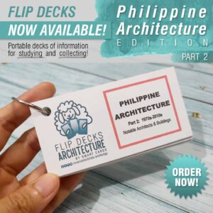 A05 Philippine Architecture Part 2 Flip Deck